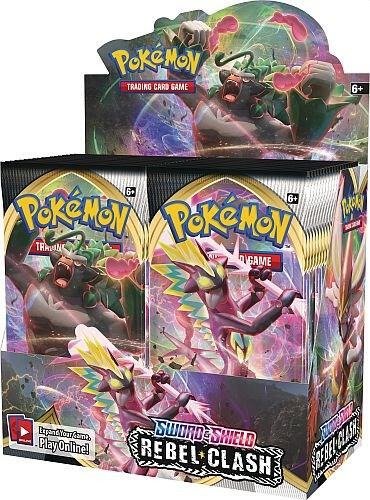 Pokemon TCG: Sword & Shield (SWSH02) Rebel Clash Booster Box