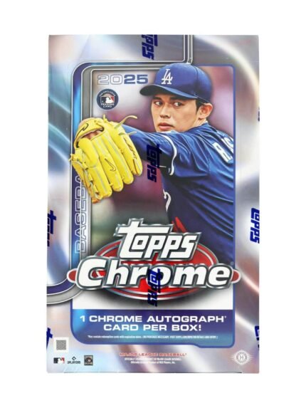 2025 Topps Chrome Baseball Hobby Box
