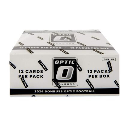 2024 Panini Donruss Optic Football Jumbo Value Fat 12-Pack Box (Green Velocity)